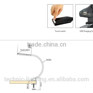 Phone Charging LED Reading Lamps With Clip thumbnail-3