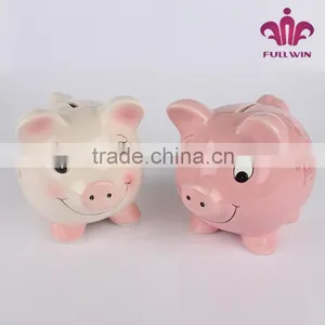 Ceramic Paint Piggy Bank Cute Piggy Bank Clear Piggy Bank thumbnail-1
