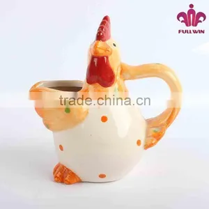 Creative Rooster Ceramic Milk Cup thumbnail-1