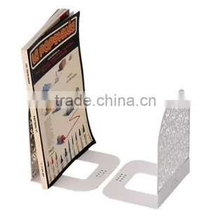 Engraved Metal Desk Top Organizer - Small Bookend thumbnail-1