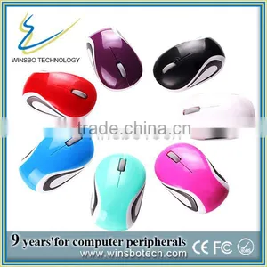 2.4GHz USB Wireless Optical Mouse/cute Wireless Mouse thumbnail-2