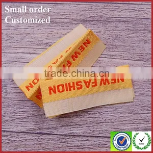 Woven Label Cut and Fold Machine Custom Beanie With Woven Label thumbnail-1