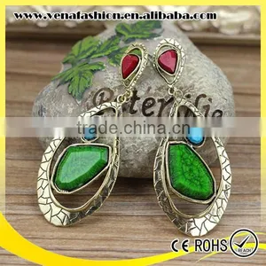 Large Alloy Rhinestone Earring, Latest Fashion Earrings thumbnail-2