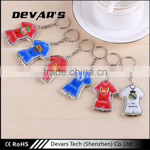 Top Level Specification Plastic Cute T-shirt Shaped Keychain thumbnail-2