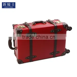 New Style Classic Vintage Suitcase With Spinner Wheels thumbnail-4