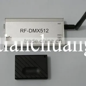 RGB DMX 512 Data Transmitter and Receiver / Wirelsess Control for LED Costumes thumbnail-1