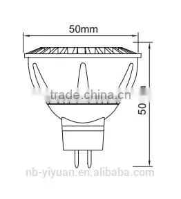 MR16AP-COB 5w GU5.3 Wholesale, Recessed Ceiling Cob Spotlight Led the Lamp thumbnail-4
