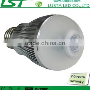 LED Bulb With Motion Sensor, 4W/6W, E26/E27, Equivalently to 60W Incandescent Lamp, Long Life Span 40,000 Hrs thumbnail-1