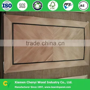 Fancy Single Wood Room Door Design thumbnail-1