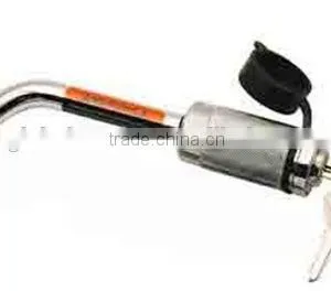 Car Trailer Accessory Flat Key Design Lock Bent Pin Receiver Lock A1999 thumbnail-2