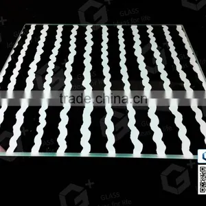 Line Style Ceramic Silkscreen Glass, Integrated to be Laminated Glass, Tempered Glass, Hollow Glass, Anti-fire Glass thumbnail-2