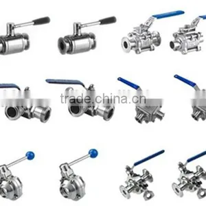 1" 3PC Stainless Steel Floating Ball Valve CF8M/304/316 thumbnail-2
