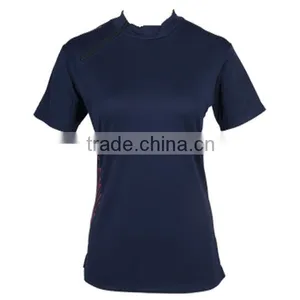 Navy Blue Color Cycling Sports Wear Womens Sleeves thumbnail-1