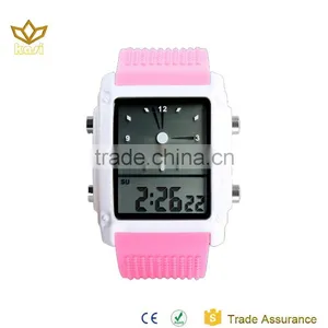 Backlight Watch Dial Multiple Silicone Strap Watch 1086 thumbnail-1