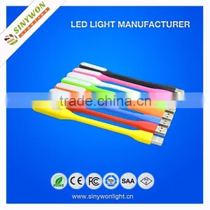 Sinywon 2015 Hight Quality Portable Usb Led Book Lamp for Flexible USB Led Light Led Light Usb Multi Color thumbnail-1