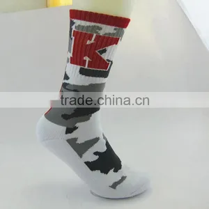 Wholesale Custom Happy Women White Terry Socks thumbnail-6