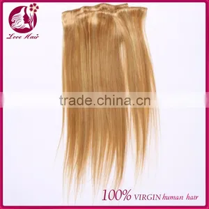 Clip in Sets Products 7pcs Clip in Human Hair Extensions 10"-26" Straight Blonde 6A Grade Human Hair Extensions thumbnail-5