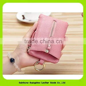 16666 Eco-friendly Cute Key Holder Leather Key Ring Holder for Lady thumbnail-6