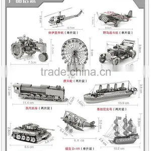 Educational Toys Londun Tower Bridge DIY Alloy 3d Models Toys for Kids thumbnail-6