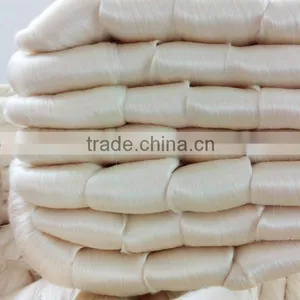 100% Spun Mulberry Raw Silk Yarn Used for Knitting Weaving thumbnail-1