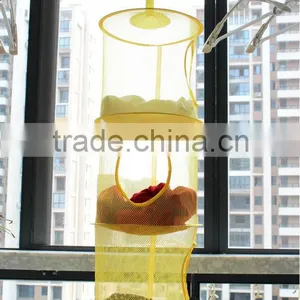 2016 NEW Arrival Three Shelved Hanging Storage Cloth Bag thumbnail-2