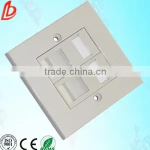 CAT 5e Rj45/rj11 Clipsal Fiber Face Plate thumbnail-2