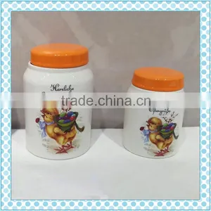 2016 New Products Easter Day Ceramic Cookie Jar thumbnail-3