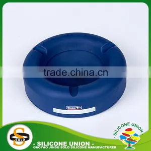 100% Silicone Ashtray With Fasion Design Advertising Silicone Ashtray Bin thumbnail-1