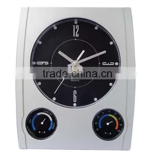 Hot Sale Cheap Weather Station Wall Clock thumbnail-1