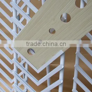 Floor Metal Custom Ceramic Tile Display Rack Stand HSX-S0364 thumbnail-4