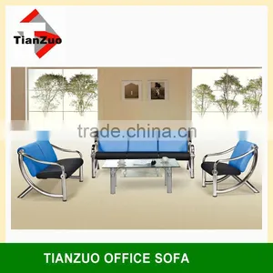 2014 Blue and Black Office Sofa Set Modean Leisure Sofa(TZ-B06) thumbnail-1