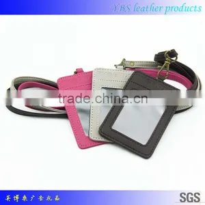 Work Factory Direct PU id Card Holder Customized thumbnail-2