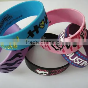 3d Charms Cartoon Silicone Wristbands thumbnail-1