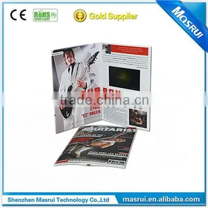 4.3 " LCD Screen Video Greeting Card Video Book Chinese Imports Wholesale thumbnail-1