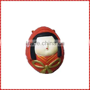 2013 Hot Selling Custom Chinese Lady Decorative Ceramic Bell Ornament thumbnail-1