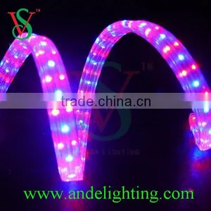 High Quality PVC 4 Wires Flat Multifunctional Led Rope Light thumbnail-1
