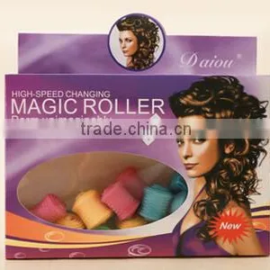 Professional High Quality New Style DIY Hairdressing Heliciform Manumotive PP Hair Roller thumbnail-1