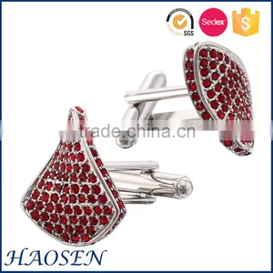 2015 New Arrival Rose Gold Plated Jewelry Crystal Cufflinks thumbnail-2