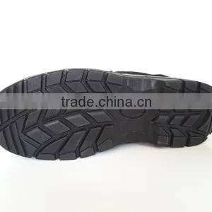 Good Quality Genuine Leather PU Sole Steel Toe Safety Shoes Gaomi thumbnail-6
