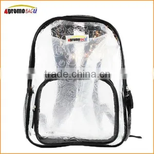 2015 Promotional Wholesale Gift Transparent Backpack thumbnail-1