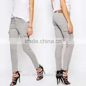 Fashion Design Elastic Waist Straight Pattern Fancy Print Girls Casual Long Pants thumbnail-4