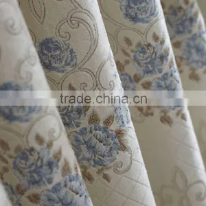 New Curtain Design 2016 !100% Polyester Luxury Jacquard Fabric Valance Macrame Drapery Curtain thumbnail-5