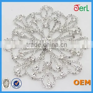 Wholesale Bridal Rhinestone Appliques for Wedding Decoration thumbnail-1