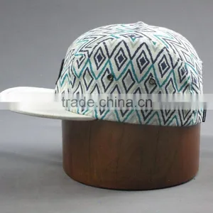 Customer High Quality 5- Panel Military Cap With Woven Badge thumbnail-4