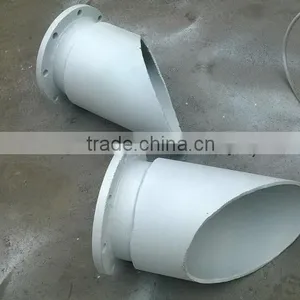 Alumina Ceramic Lined Pipe, Beveled Ceremic Lined Tube thumbnail-3