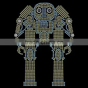 Animal Robot Hotfix Crystal Transfer T14080004 thumbnail-1
