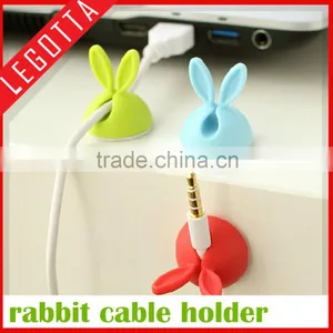 100% Silicone High Quality Novelty Wholesale Cable Winder Promotional thumbnail-1