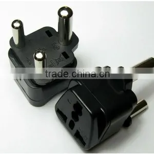 2016 New Universal to Big Sounth Africa 3 Pin Plug (15A) India,Hongkong Plug Travel Adapter Charger CE ROHS COPPER WD-10L thumbnail-1