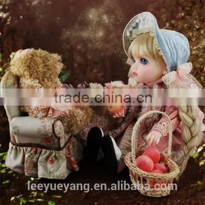 Hot Selling Long Blonde Braid Wavy Doll Wigs for 1/3 BJD Dolls thumbnail-4
