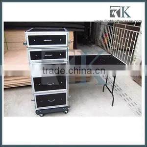 Drawers Utility Road ATA Aluminum Flight Case With Wheels,Table thumbnail-3